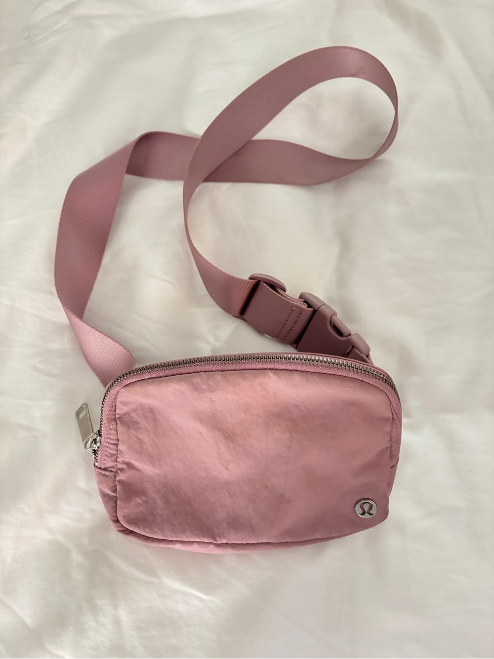 lululemon athletica Dusty Pink Crossbody Belt Bag